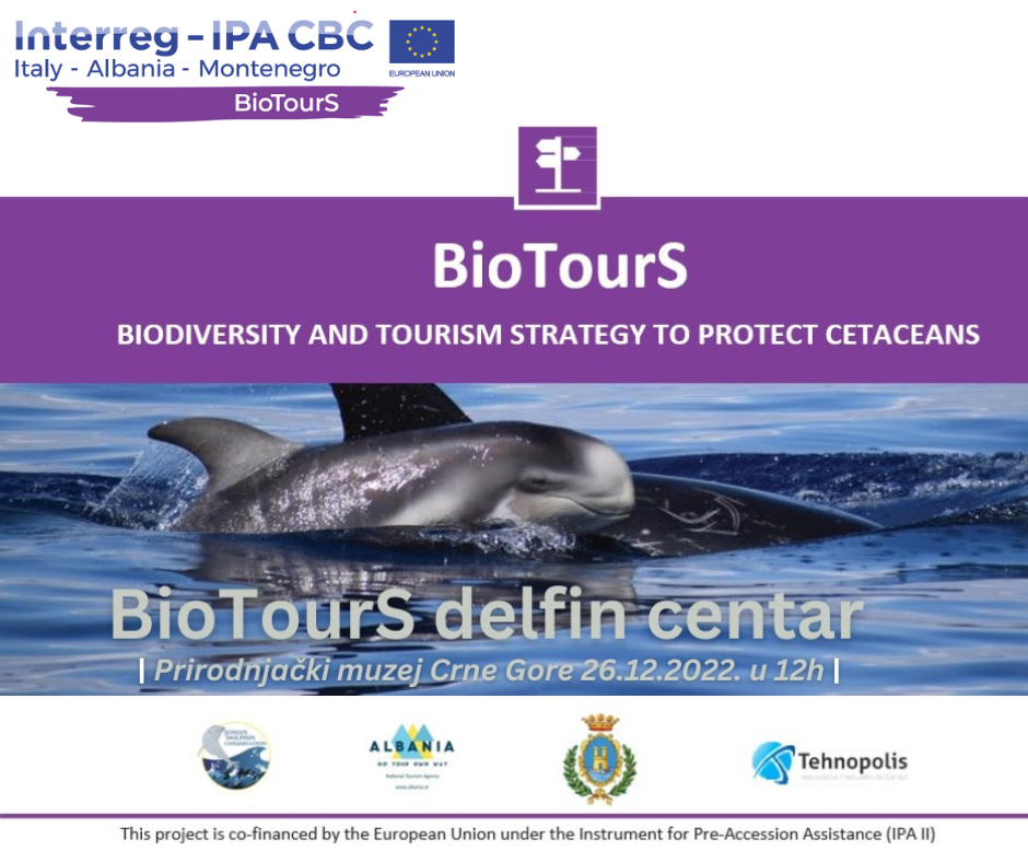 Opening of BioTourS Dolphin Center and educational, interactive exhibition – Natural History Museum of Montenegro